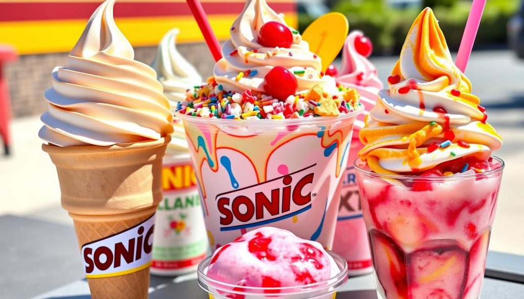 Sonic ice cream