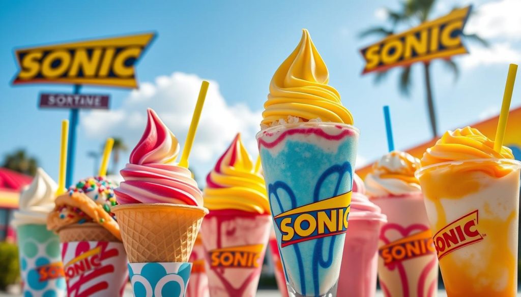 Sonic ice cream cost