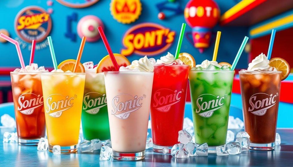 Sonic's secret menu dirty sodas