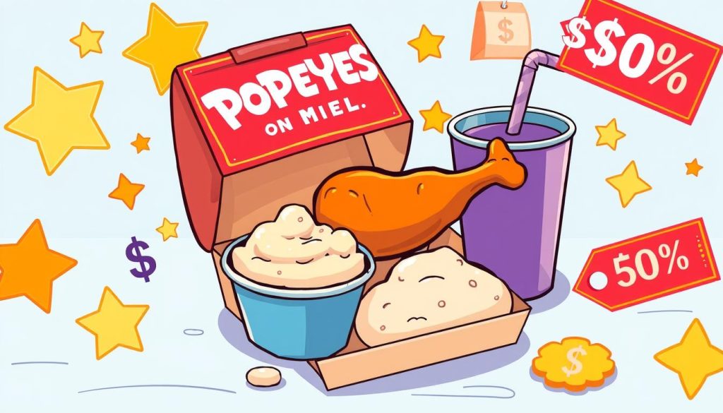 Special offers Popeyes discounts kids meal deals