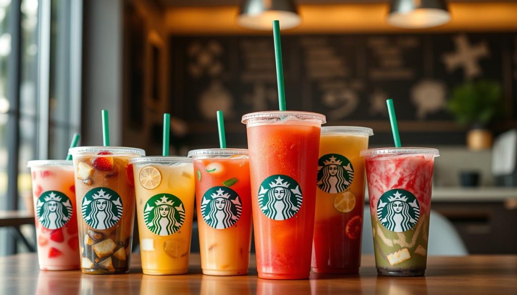 Starbucks Refreshers sizes