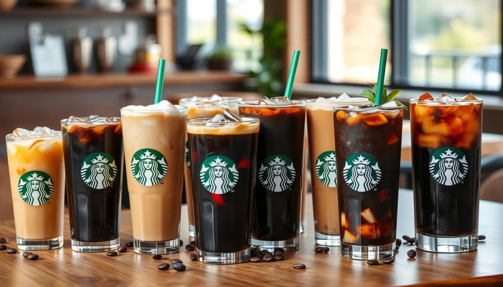 Starbucks cold brew menu