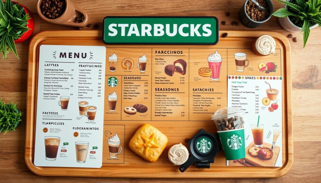 Starbucks menu prices