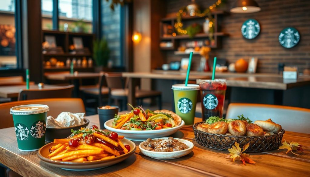 Starbucks seasonal menu