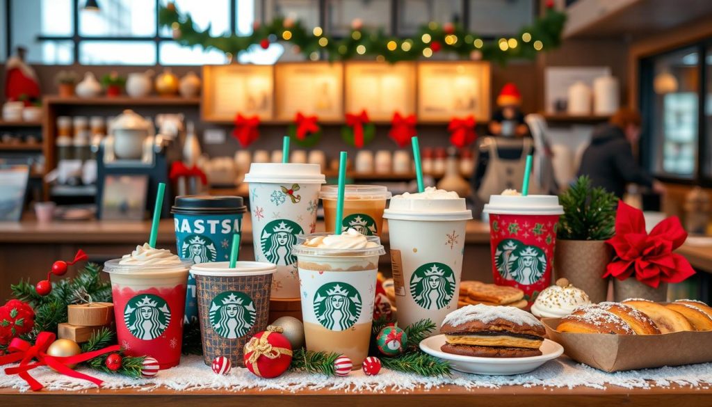 Starbucks seasonal menu