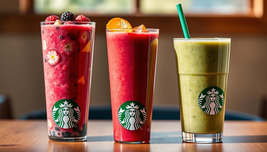 Starbucks smoothie sizes