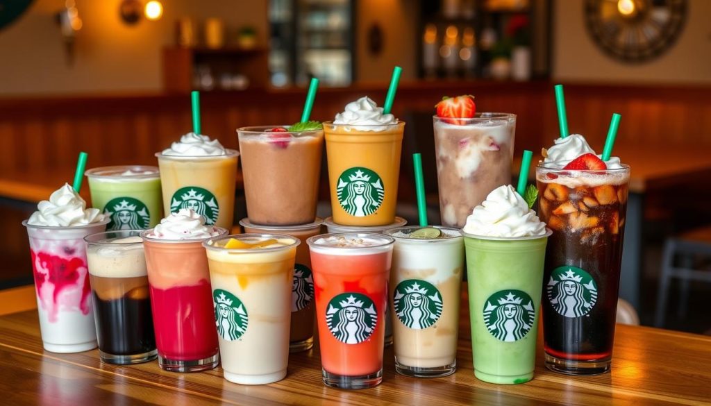 Starbucks sugar-free drinks