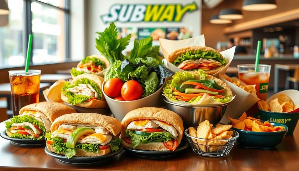 Subway Fresh Fit Menu