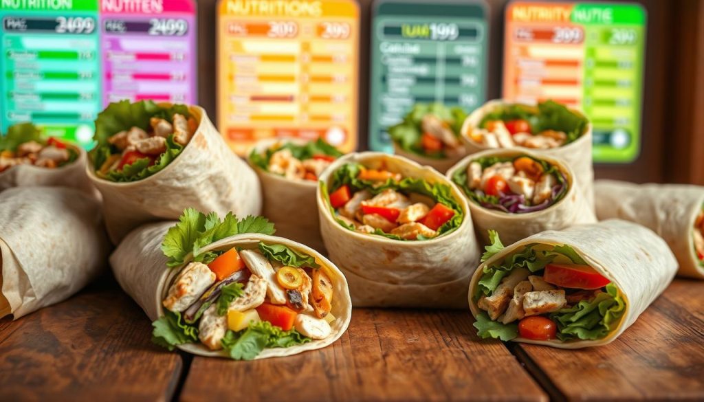 Subway Wraps Calories