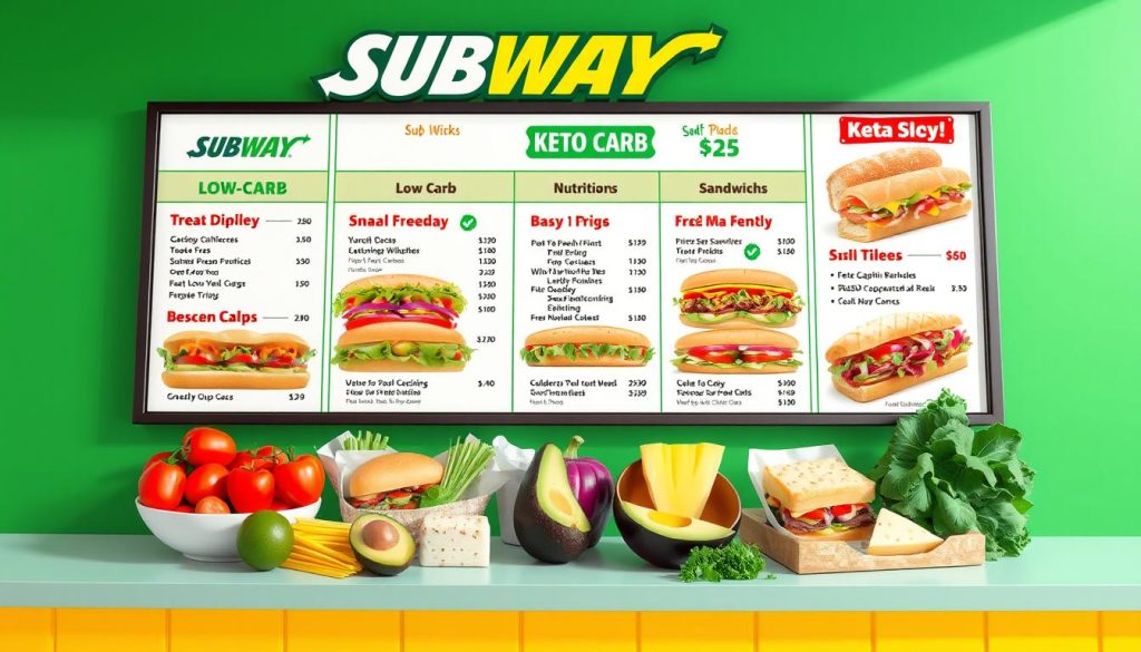 Subway nutrition guide