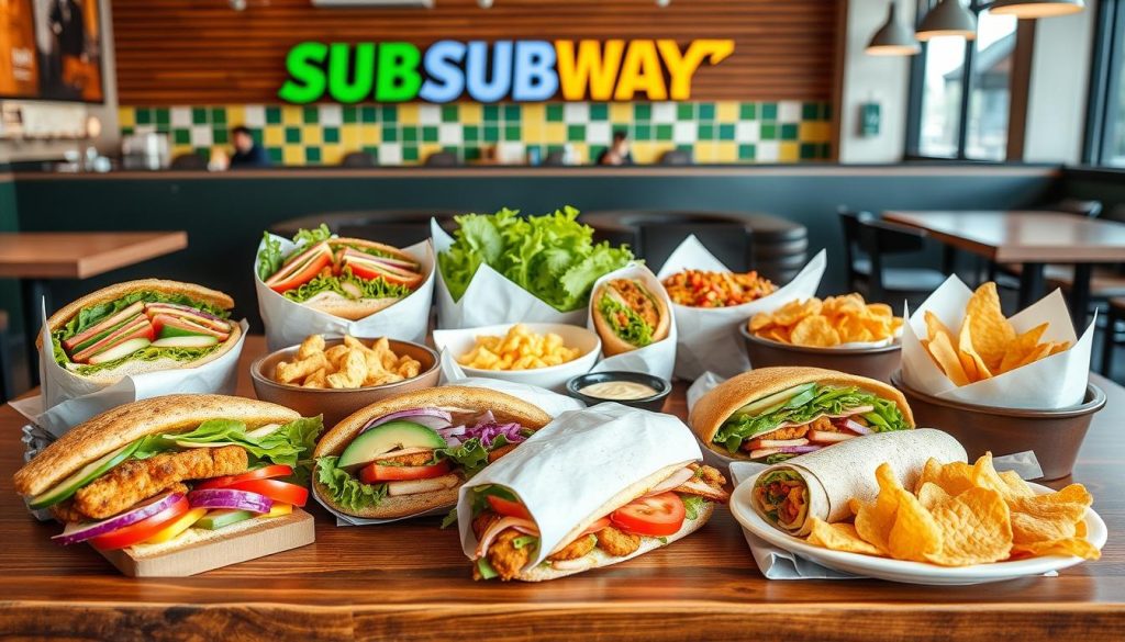 Subway plant-based menu