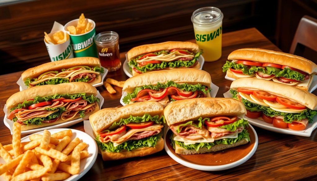 Subway value deals