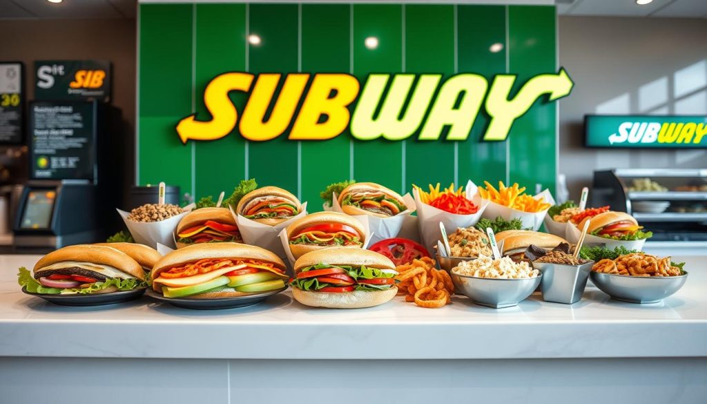 Subway value menu