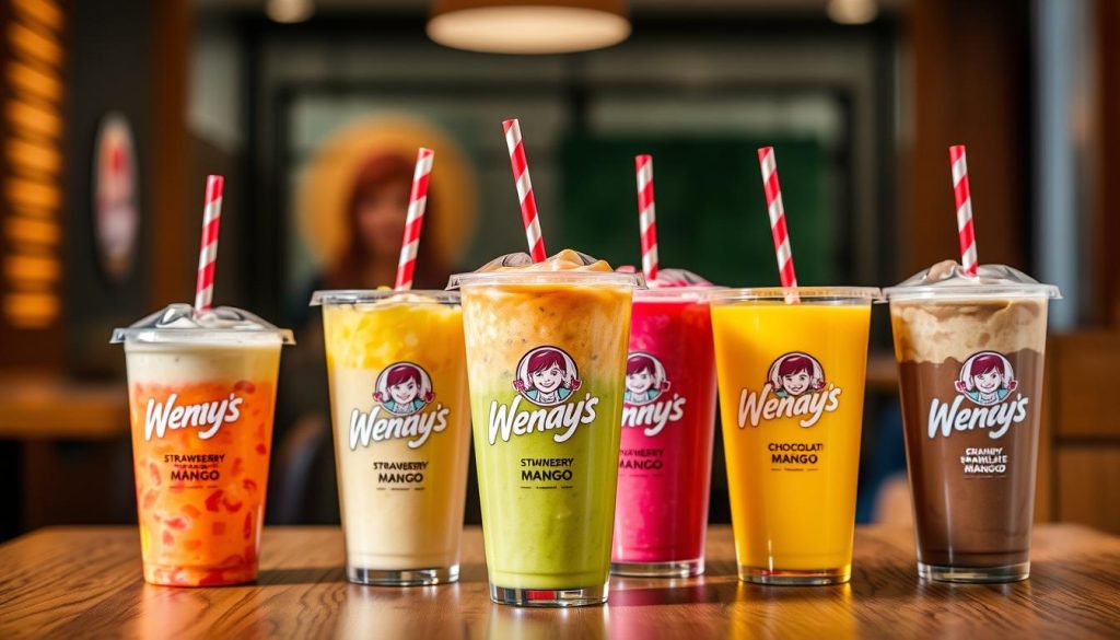 Wendy's blended drinks