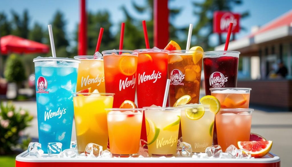 Wendy's drink menu