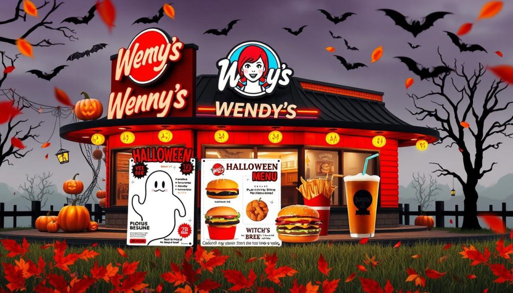 Wendy's exclusive Halloween menu