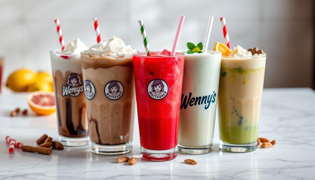 Wendy's milkshake dietary options