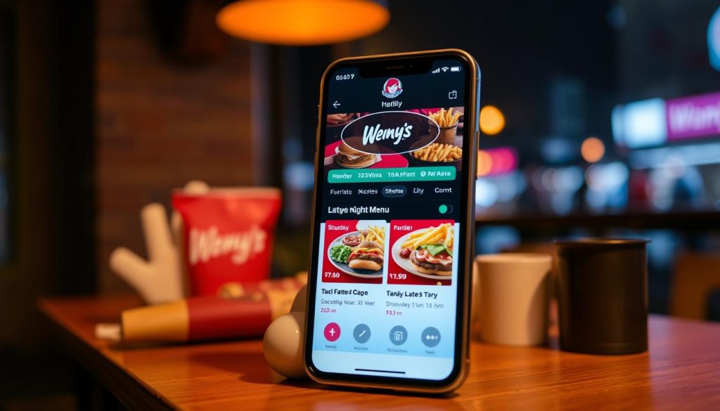 Wendy's mobile app