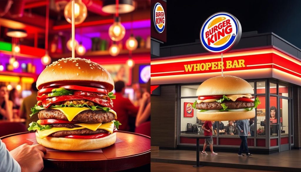 Whopper Bar vs. Burger King