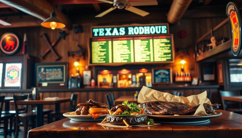 accessing hidden items Texas Roadhouse