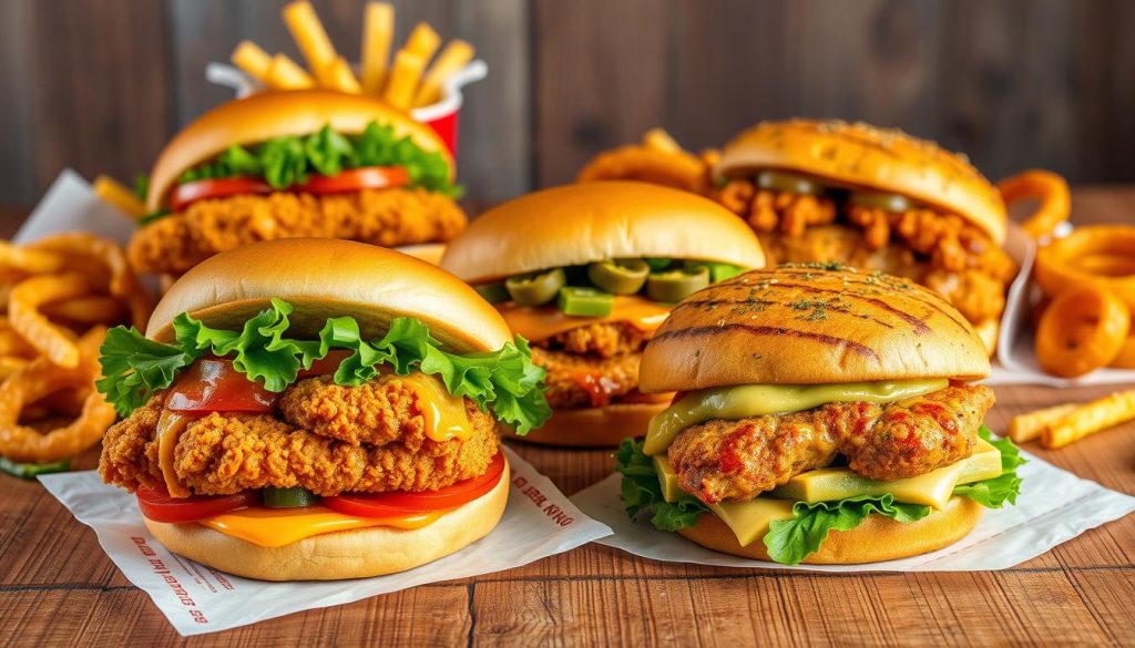 best chicken sandwich menu