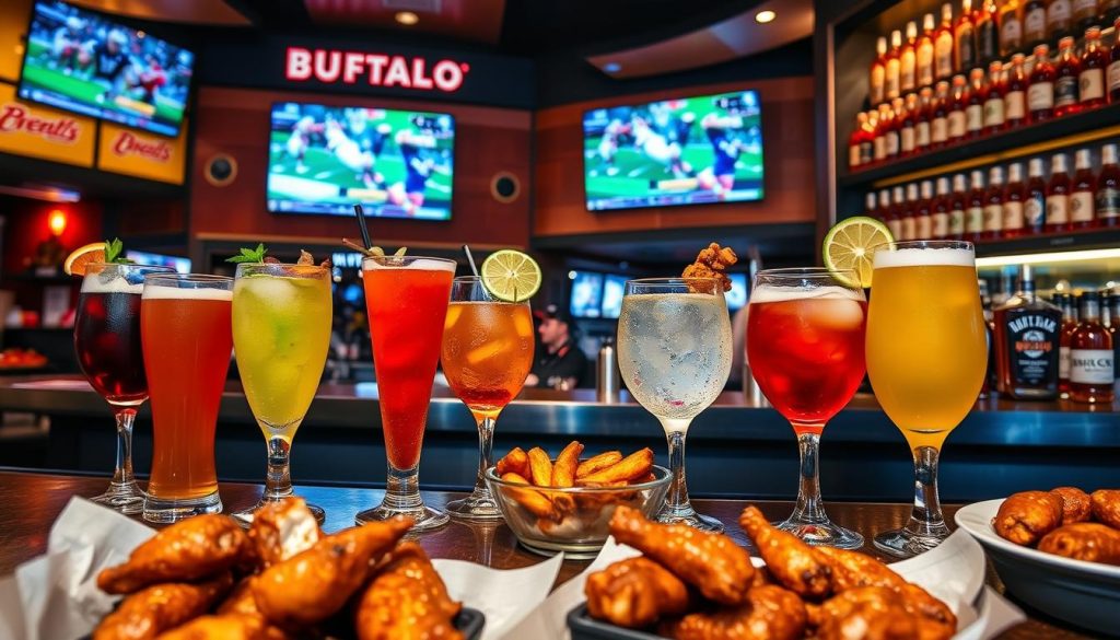 buffalo wild wings alcohol selection