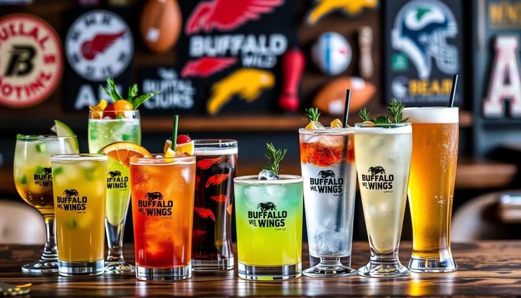 buffalo wild wings alcoholic beverages