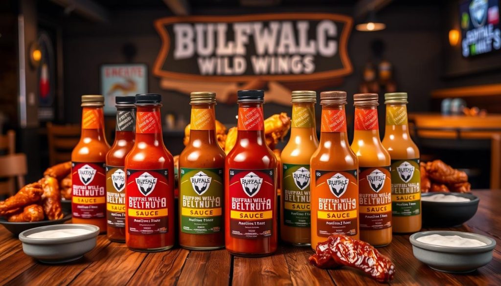 buffalo wild wings sauce menu