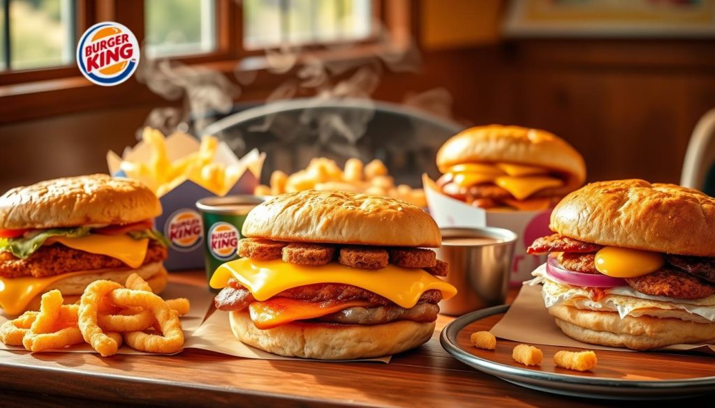 burger king breakfast sandwich combos