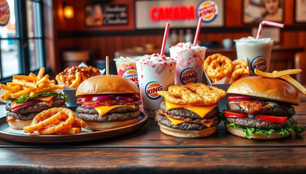 burger king canada menu specials