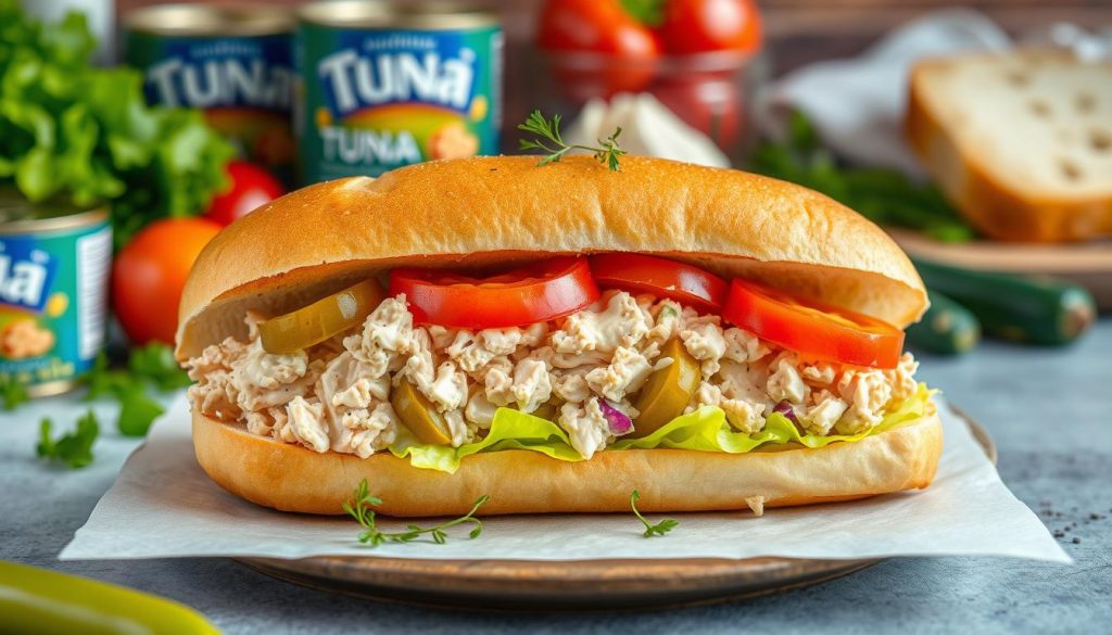 classic tuna sandwich