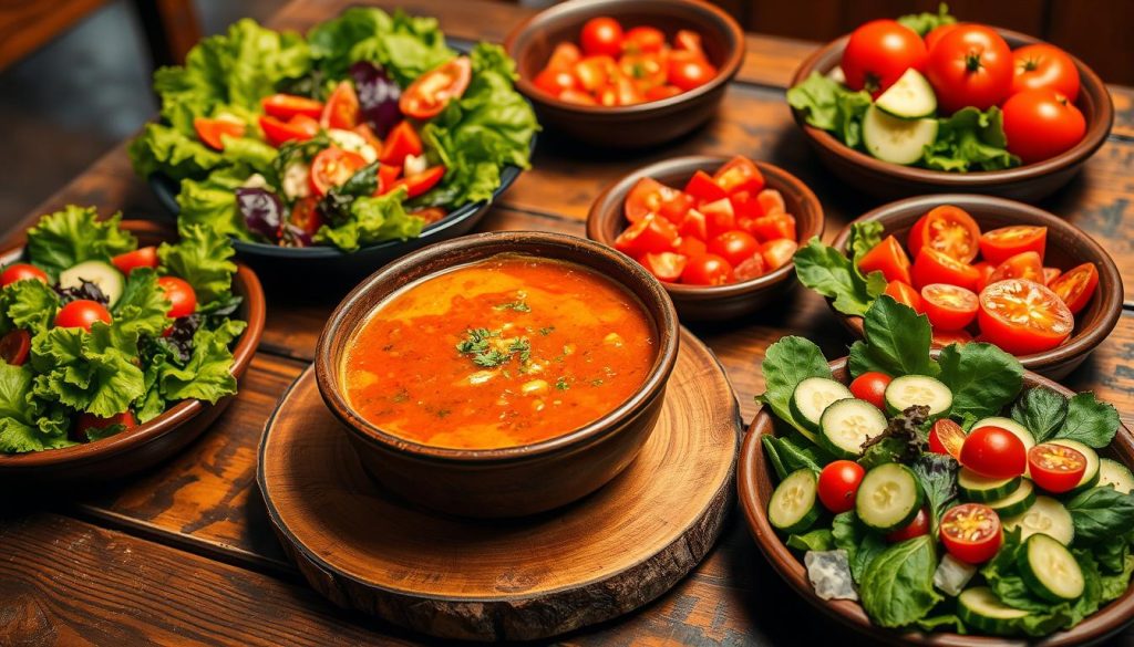 cracker barrel soup and salad