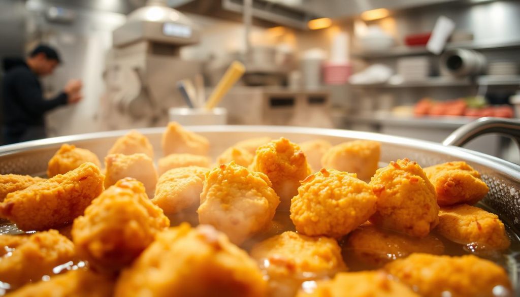 crispy nuggets preparation