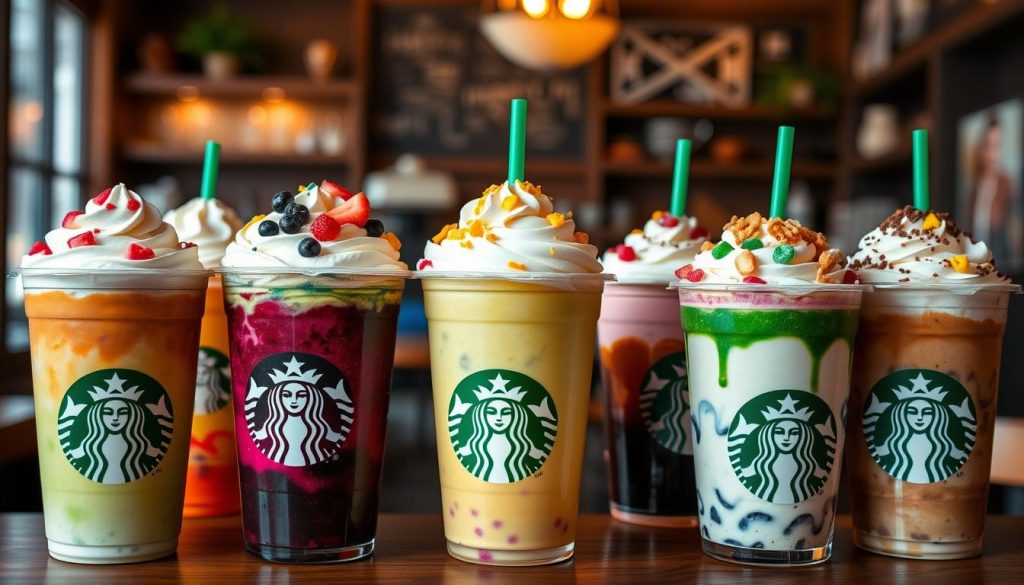 customized starbucks drinks