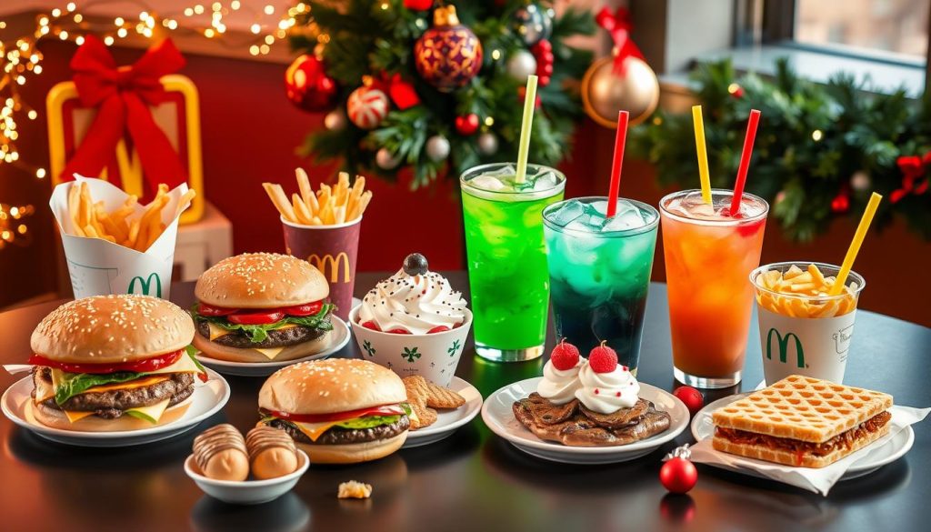 december menu mcdonald's