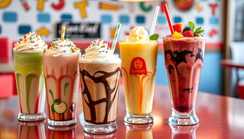 dessert drinks at Burger King