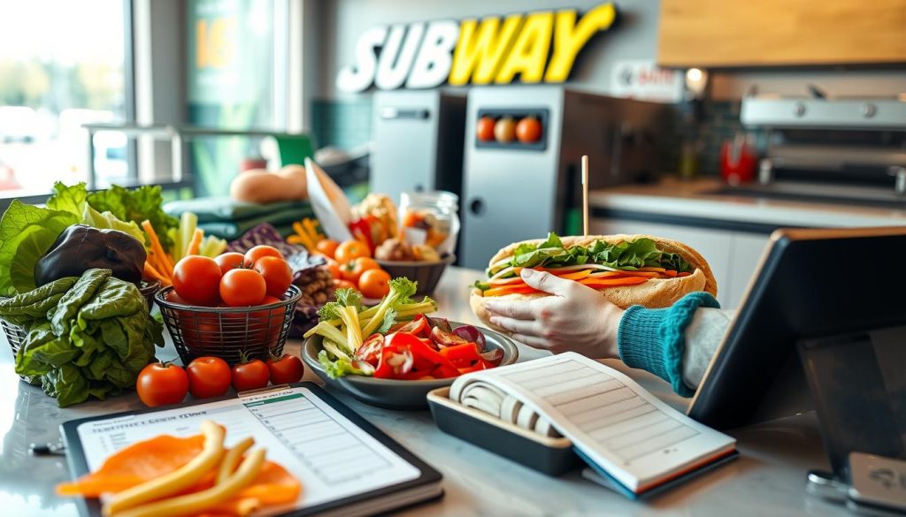 dietary tracking Subway