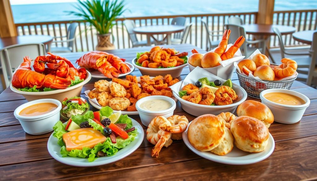 diverse Red Lobster lunch options