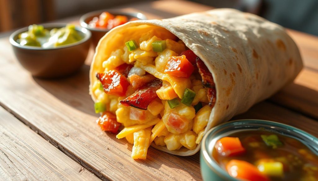 famous breakfast burrito