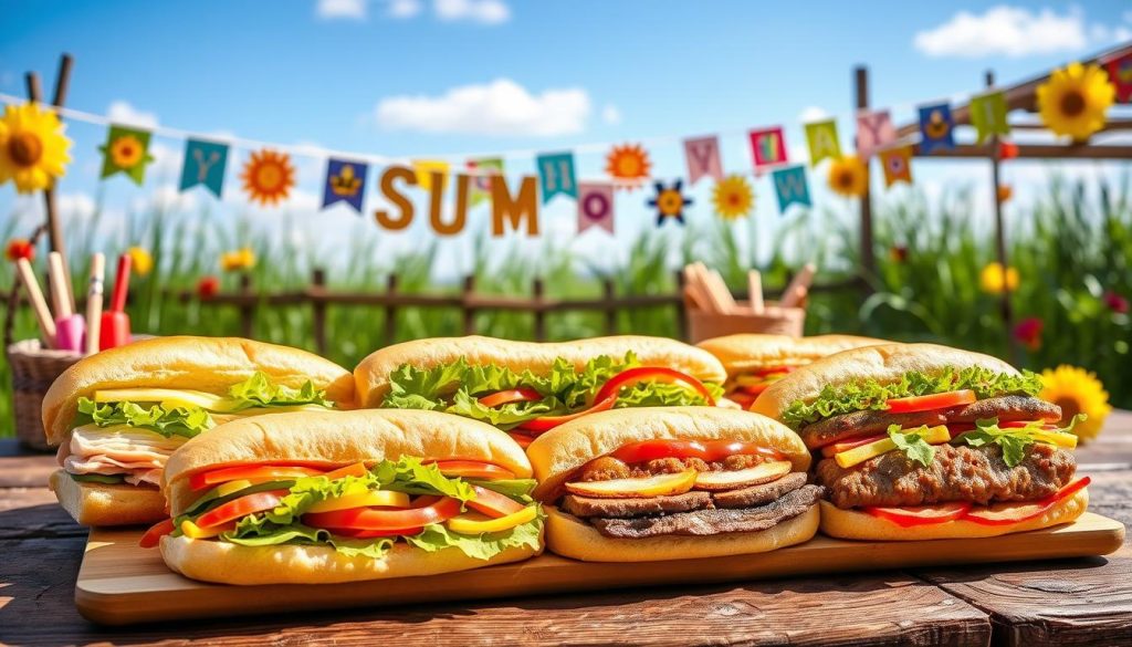 footlong sandwiches for every event