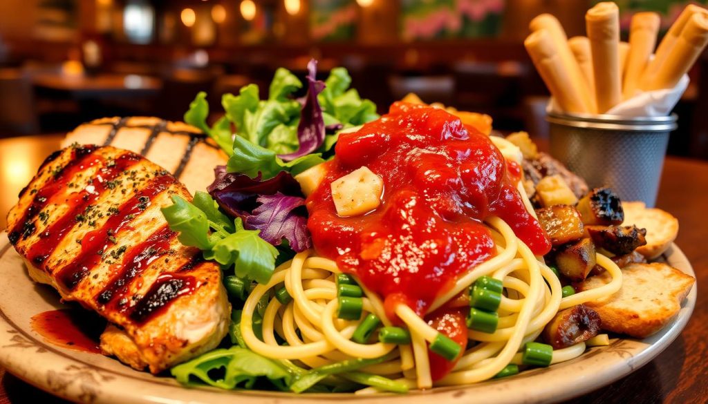 healthier options on Olive Garden's secret menu