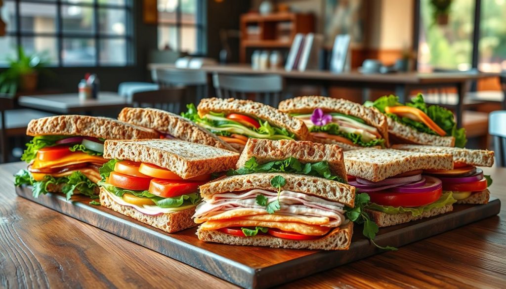 healthy Panera sandwiches