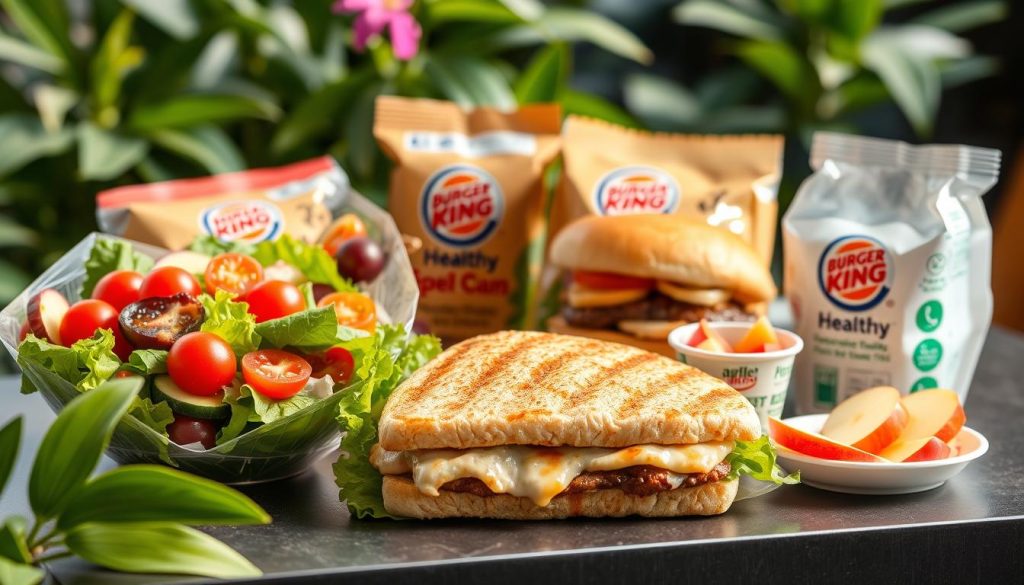 healthy budget Burger King items