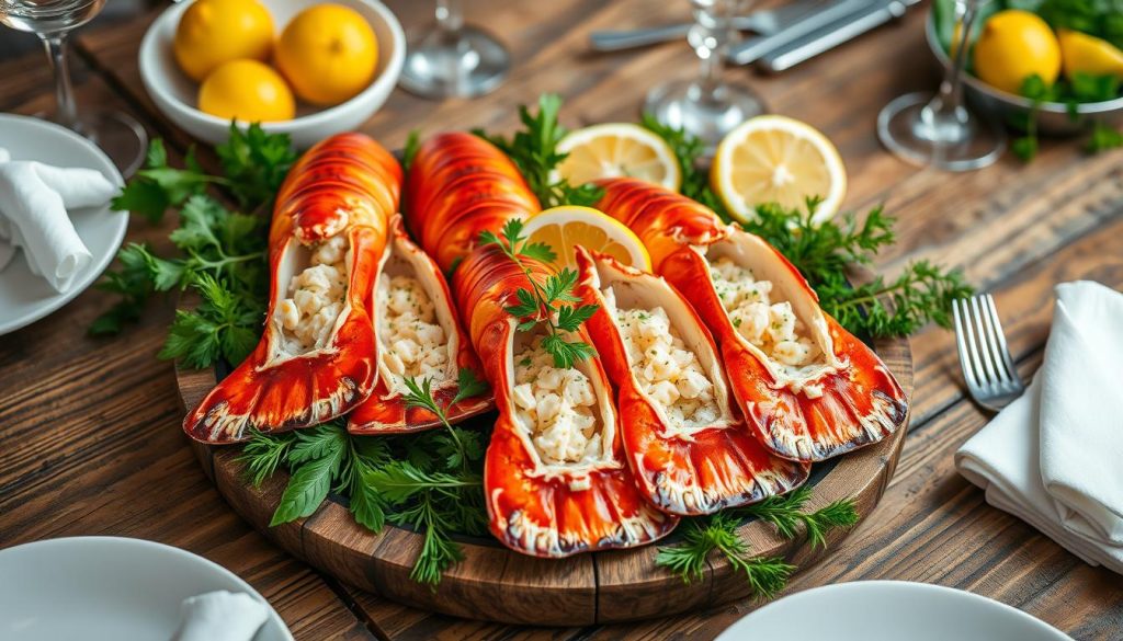 lobster tail menu pricing information