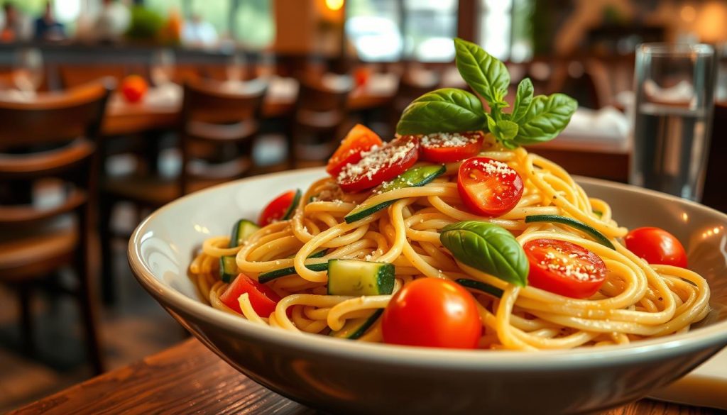 low calorie pasta olive garden