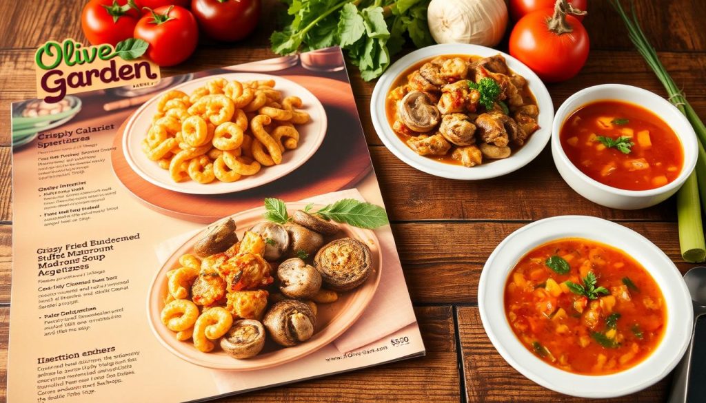 olive garden menu 2 for $25 with prices