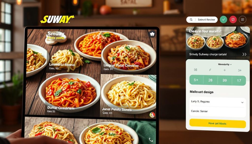 order Subway pasta online