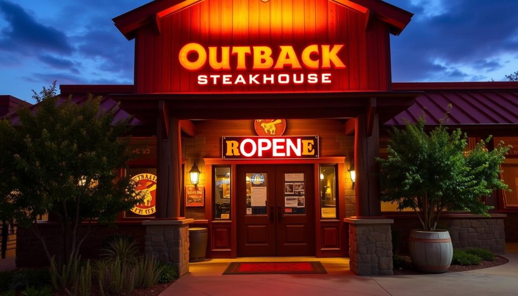 outback steakhouse hours