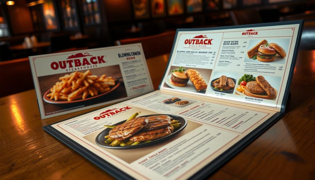 outback steakhouse menu with prices