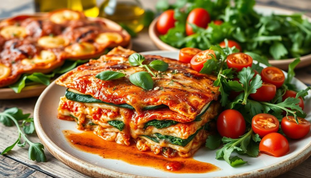 plant-based Italian food